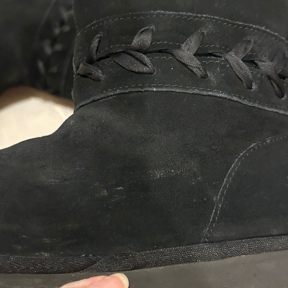 UGG Classic Lace Short boots black 8 - Picture 14 of 14